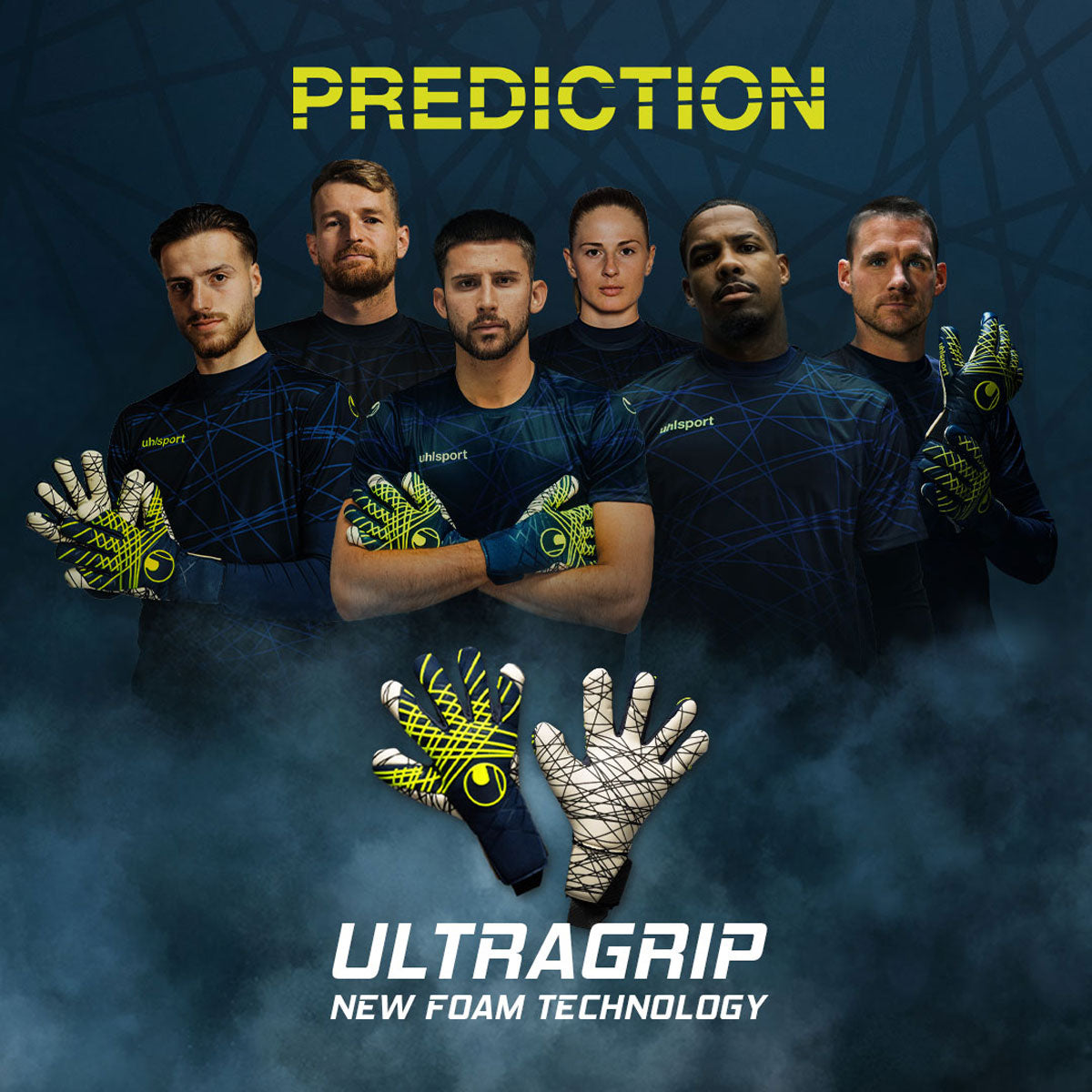 Prediction Supergrip+ HN Goalkeeper Gloves